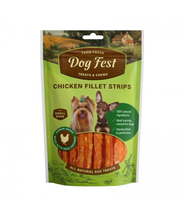 Chicken fillet Strips for Dogs