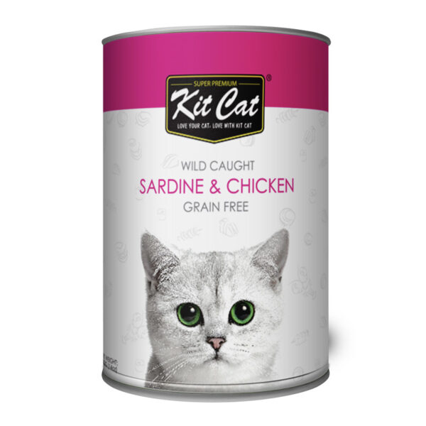 Kit Cat Wild Caught Sardine Chicken